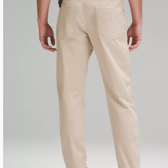 Lululemon men’s ABC Classic-Fit 5 Pocket Pant - NWT - size 32 in Trench Color - Picture 2 of 10